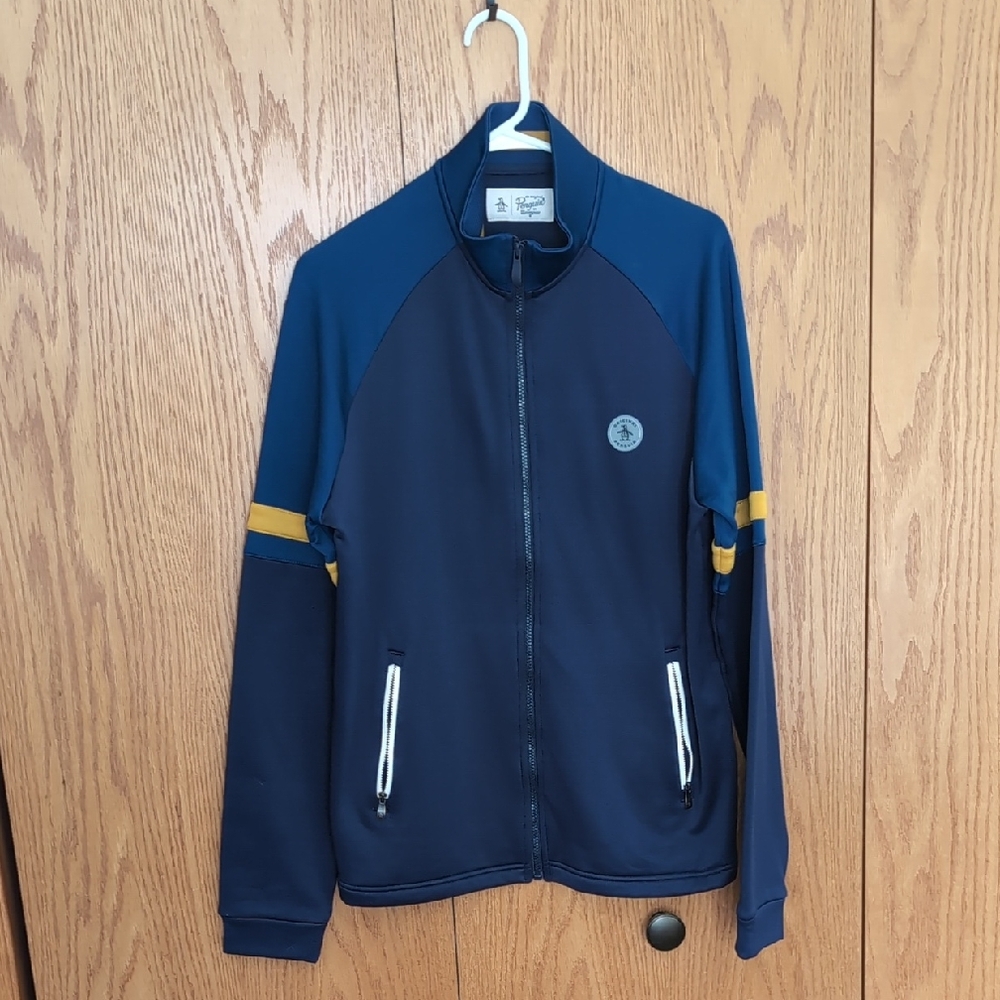 Original Penguin Blue and Gold Jacket